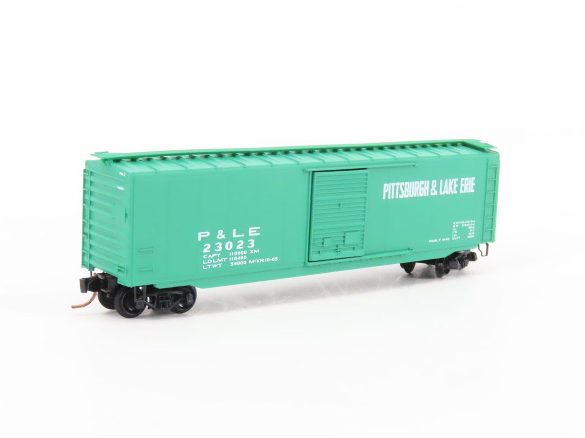 N Scale Micro-Trains MTL 31050 P&amp;LE Pittsburgh &amp; Lake Erie 50&#39; Box Car #23023