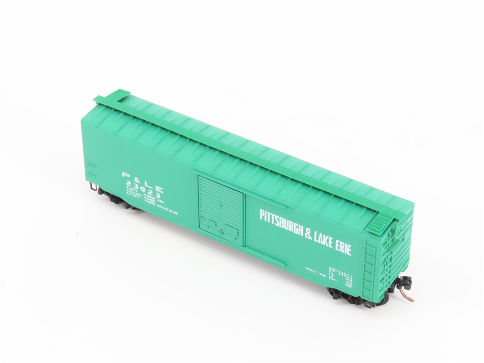 N Scale Micro-Trains MTL 31050 P&LE Pittsburgh & Lake Erie 50' Box Car #23023