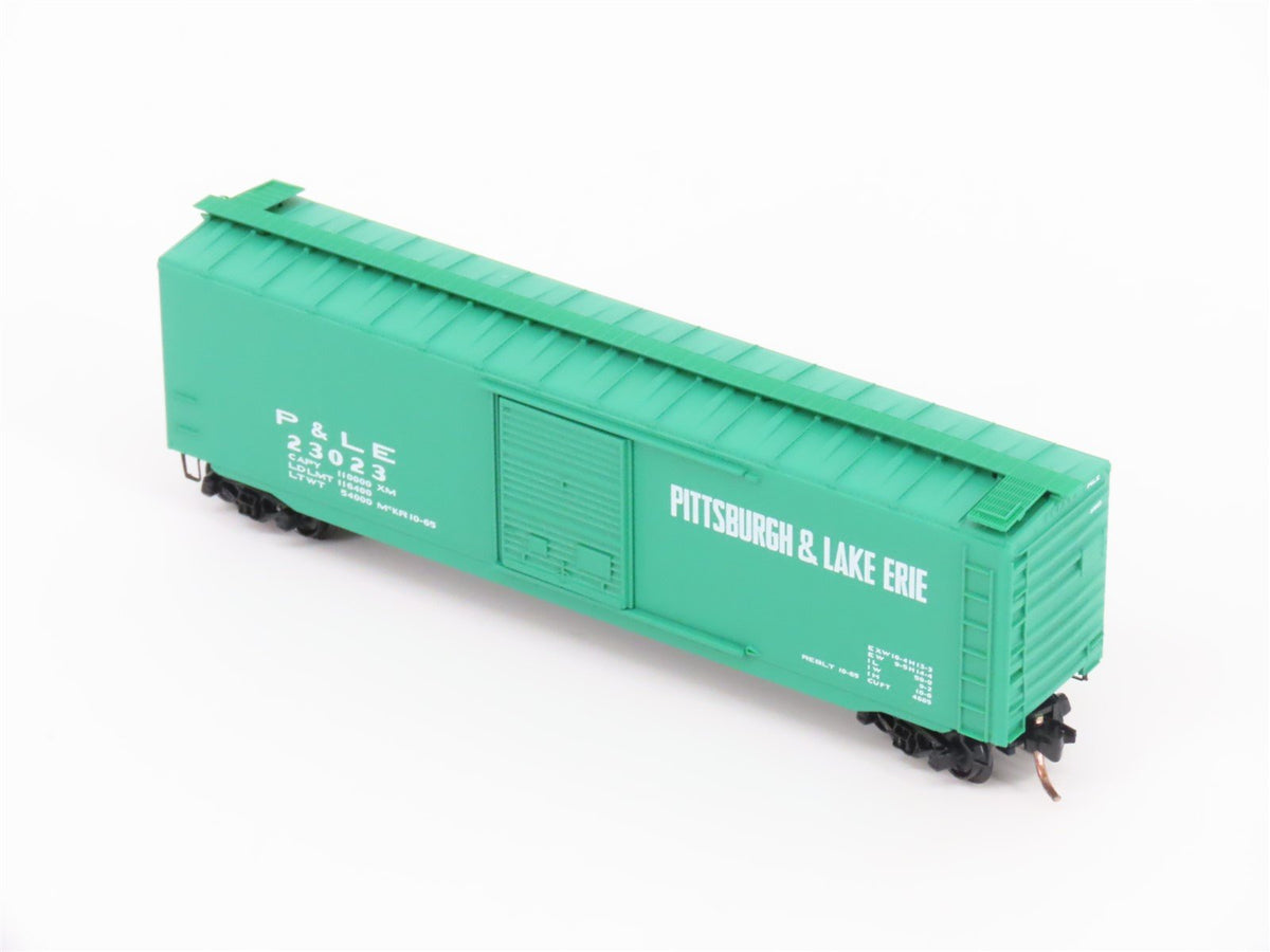 N Scale Micro-Trains MTL 31050 P&amp;LE Pittsburgh &amp; Lake Erie 50&#39; Box Car #23023