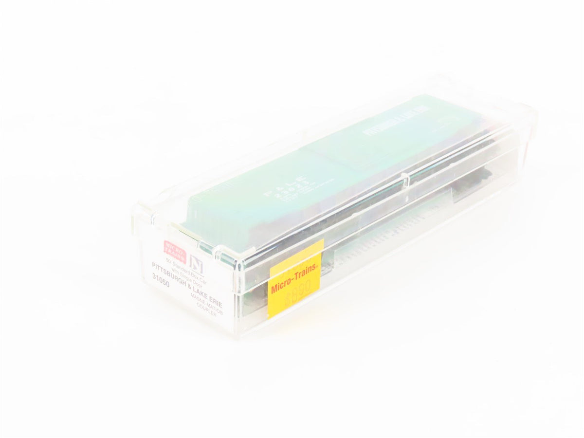 N Scale Micro-Trains MTL 31050 P&amp;LE Pittsburgh &amp; Lake Erie 50&#39; Box Car #23023
