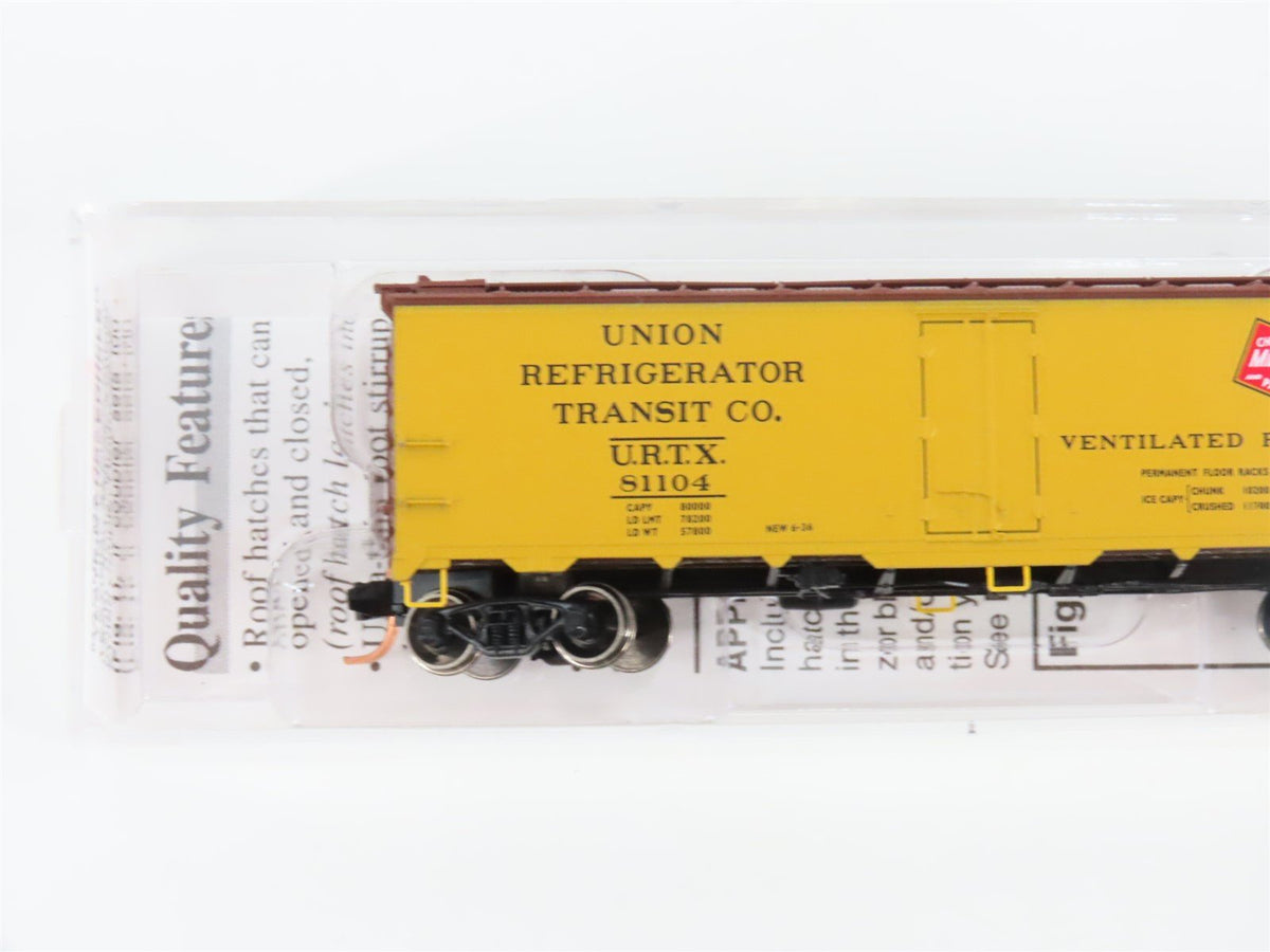 N Micro-Trains MTL 59100 URTX Chicago Milwaukee St Paul &amp; Pacific Reefer #81104