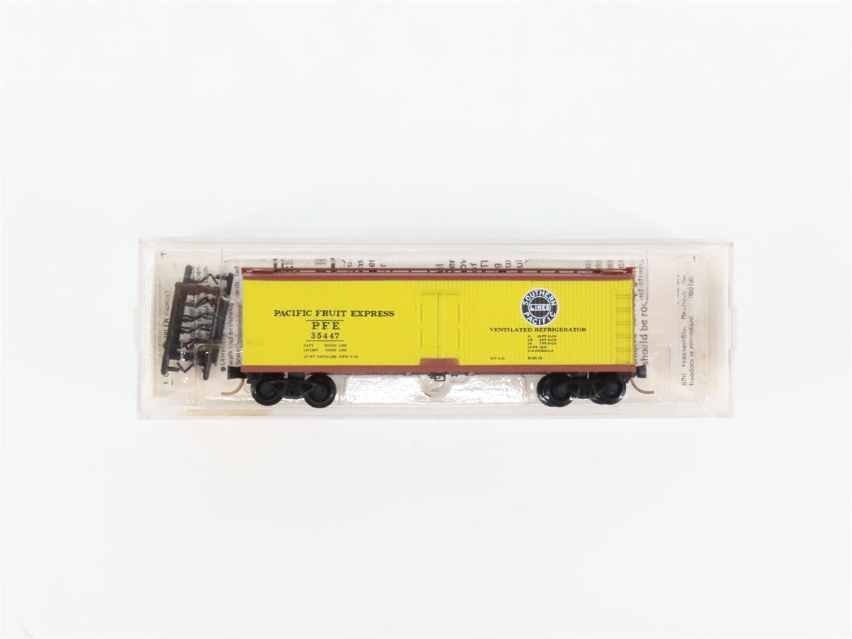 N Scale Micro-Trains MTL 49180 PFE SP Southern Pacific 40&#39; Reefer #35447