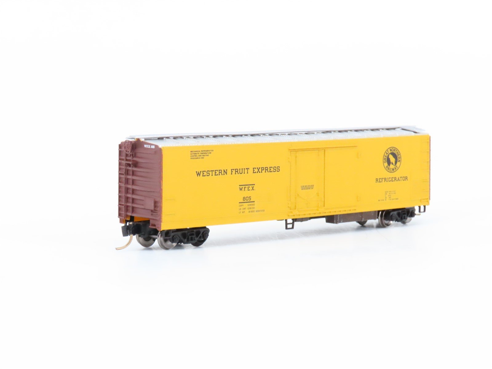 N Scale Micro-Trains MTL 69010/1 WFEX Western Fruit Express Reefer #805