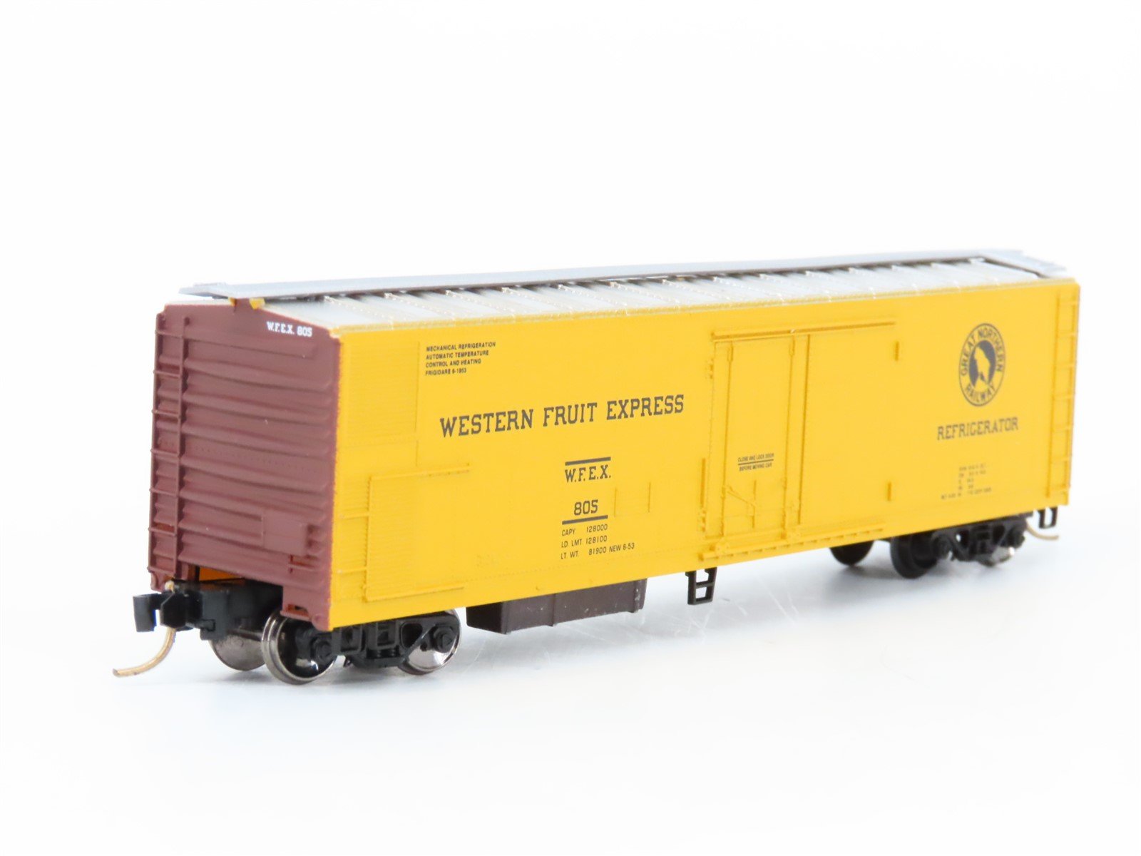 N Scale Micro-Trains MTL 69010/1 WFEX Western Fruit Express Reefer #805