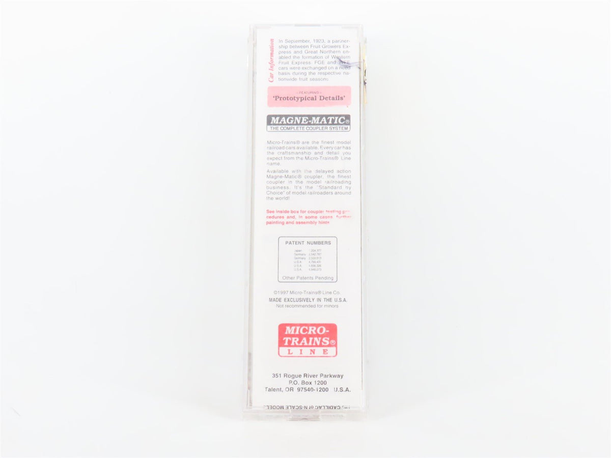 N Scale Micro-Trains MTL 69010/1 WFEX Western Fruit Express Reefer #805