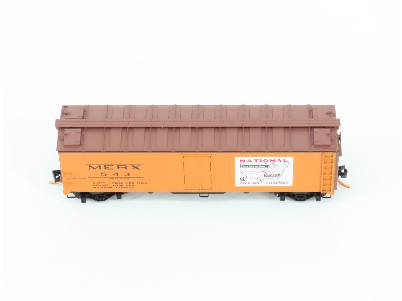 N Scale Micro-Trains MTL 05900162 MERX National Packing Company Reefer #543