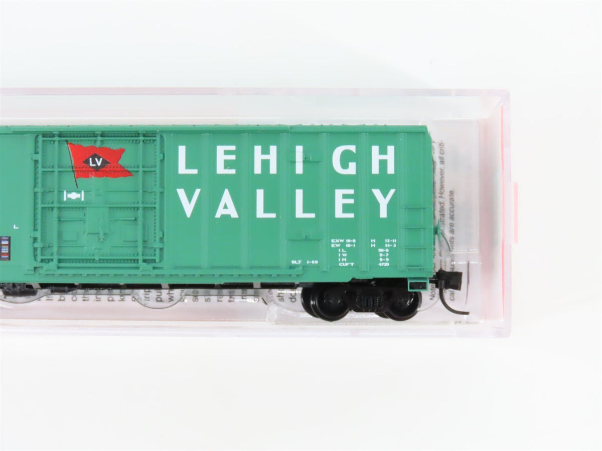 N Scale Micro-Trains MTL NSE 24-04 LV Lehigh Valley 50&#39; Plug Door Box Car #8316
