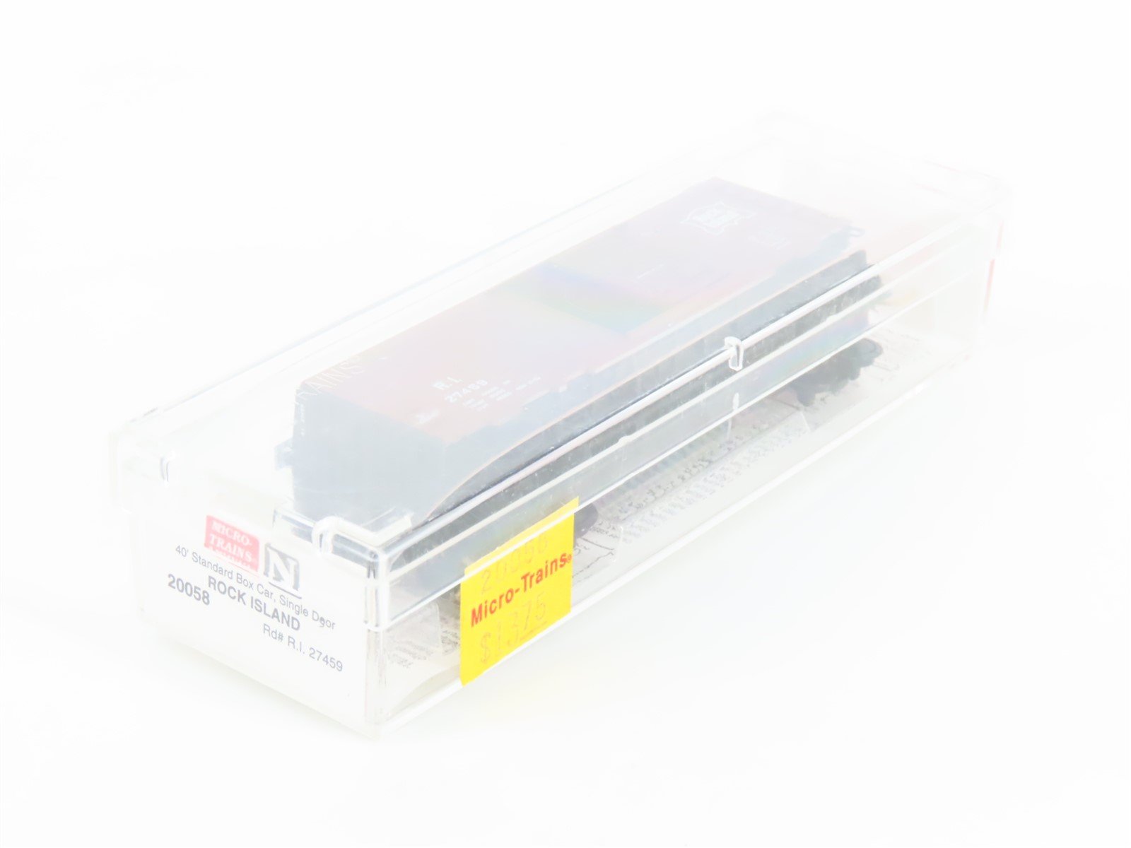 N Scale Micro-Trains MTL 20058 RI Rock Island 40' Single Door Box Car #27459