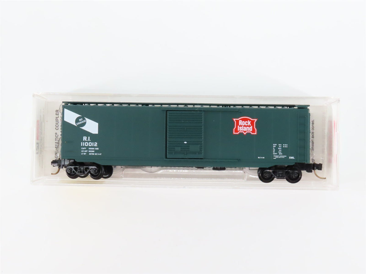 N Scale Micro-Trains MTL 31300 RI Rock Island 50&#39; Single Door Box Car #110012