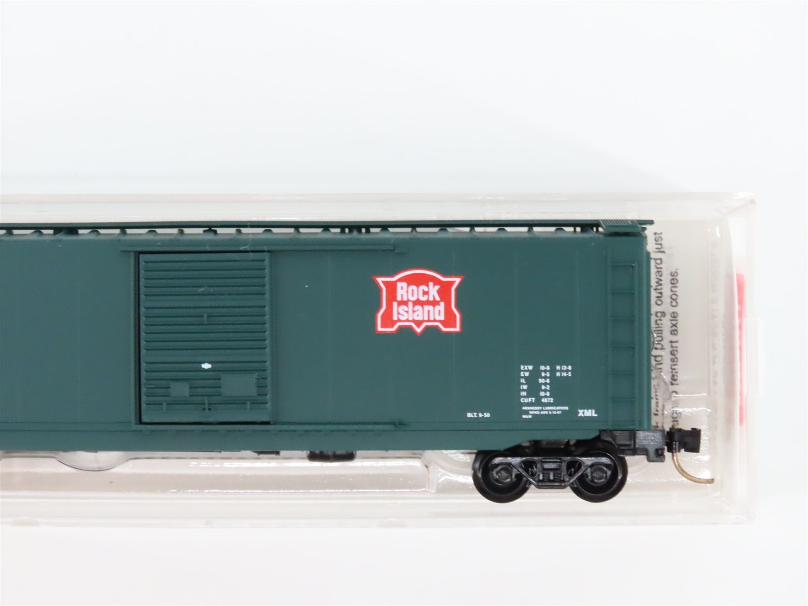 N Scale Micro-Trains MTL 31300 RI Rock Island 50' Single Door Box Car #110012