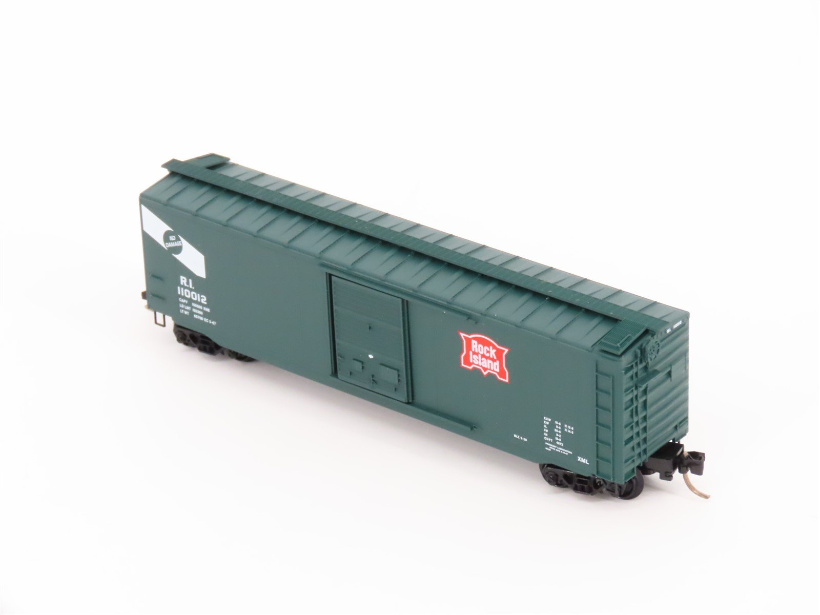 N Scale Micro-Trains MTL 31300 RI Rock Island 50' Single Door Box Car #110012