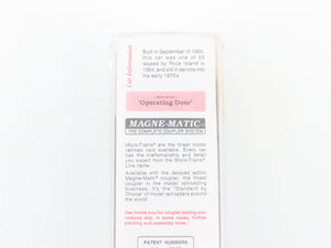 N Scale Micro-Trains MTL 31300 RI Rock Island 50' Single Door Box Car #110012