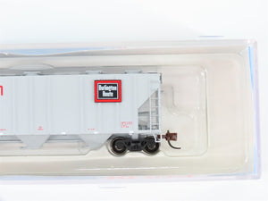 N Scale BLMA Models 11007 CB&Q Burlington Route 3-Bay Covered Hopper #85506