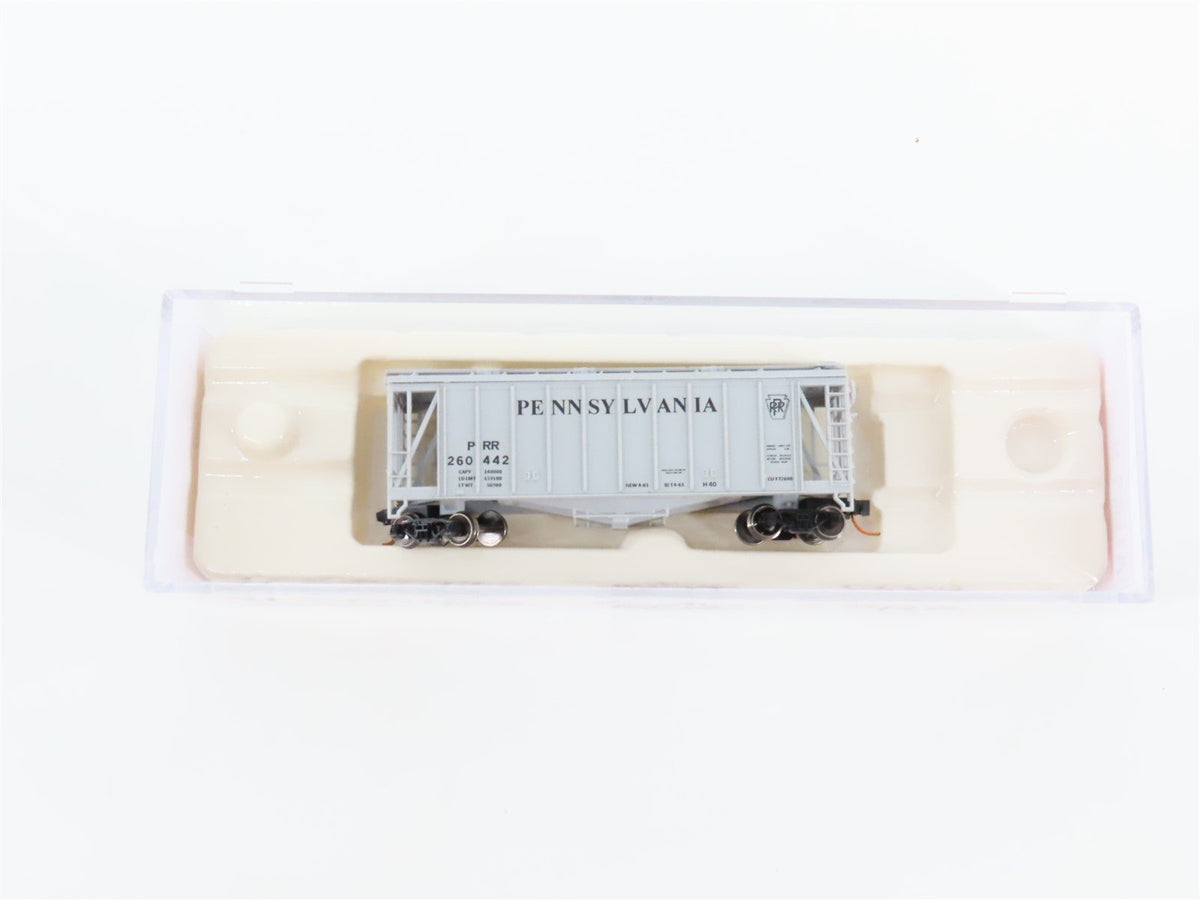 N Scale Atlas Trainman 3850 PRR Pennsylvania 40&#39; Airslide Hopper #260442 Custom