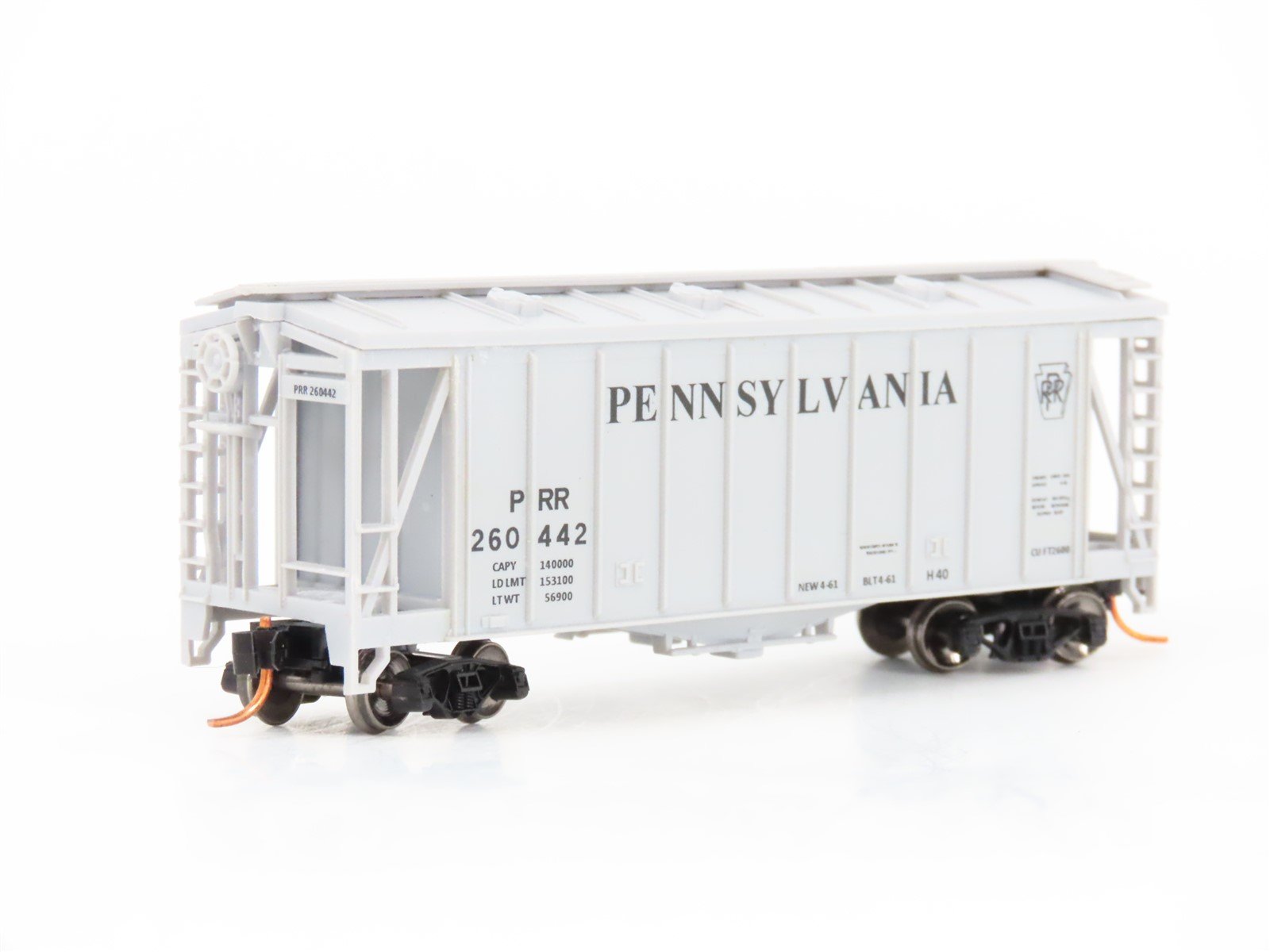 N Scale Atlas Trainman 3850 PRR Pennsylvania 40' Airslide Hopper #260442 Custom