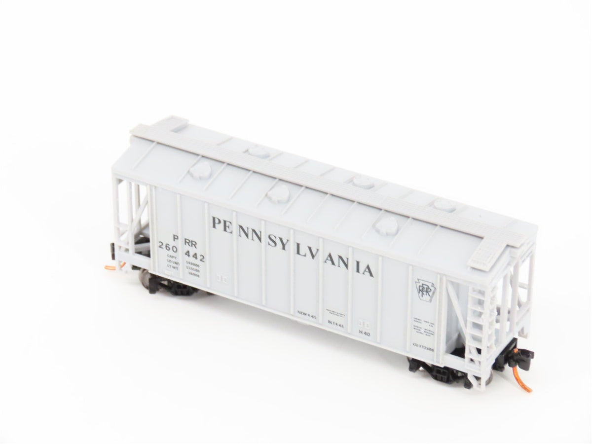 N Scale Atlas Trainman 3850 PRR Pennsylvania 40&#39; Airslide Hopper #260442 Custom
