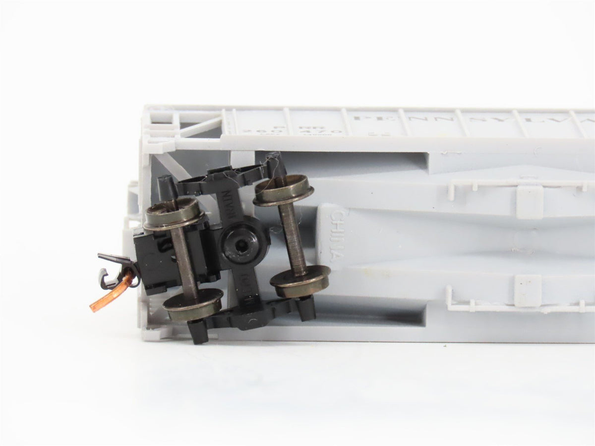 N Scale Atlas Trainman 3850 PRR Pennsylvania 40&#39; Airslide Hopper #260470 Custom