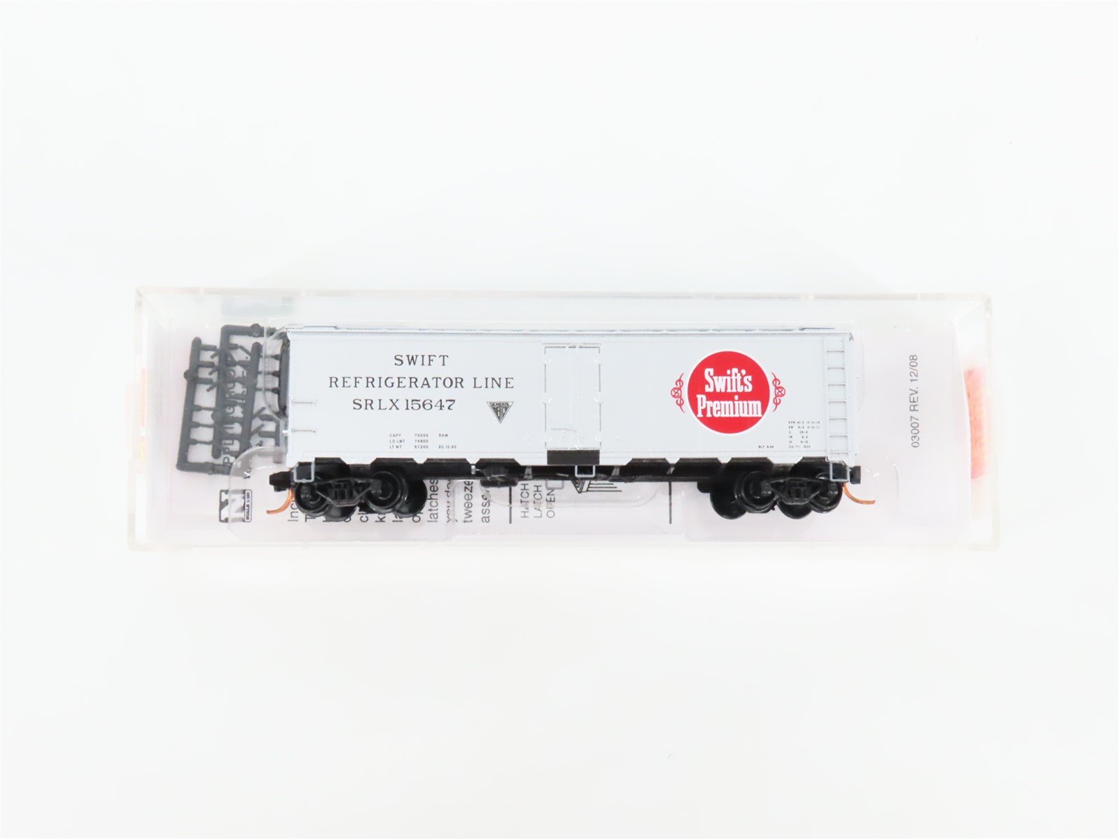 N Scale Micro-Trains MTL 05900150 SRLX Swift Premium 40' Steel Ice Reefer #15647
