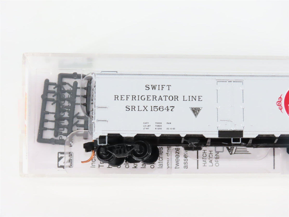 N Scale Micro-Trains MTL 05900150 SRLX Swift Premium 40&#39; Steel Ice Reefer #15647