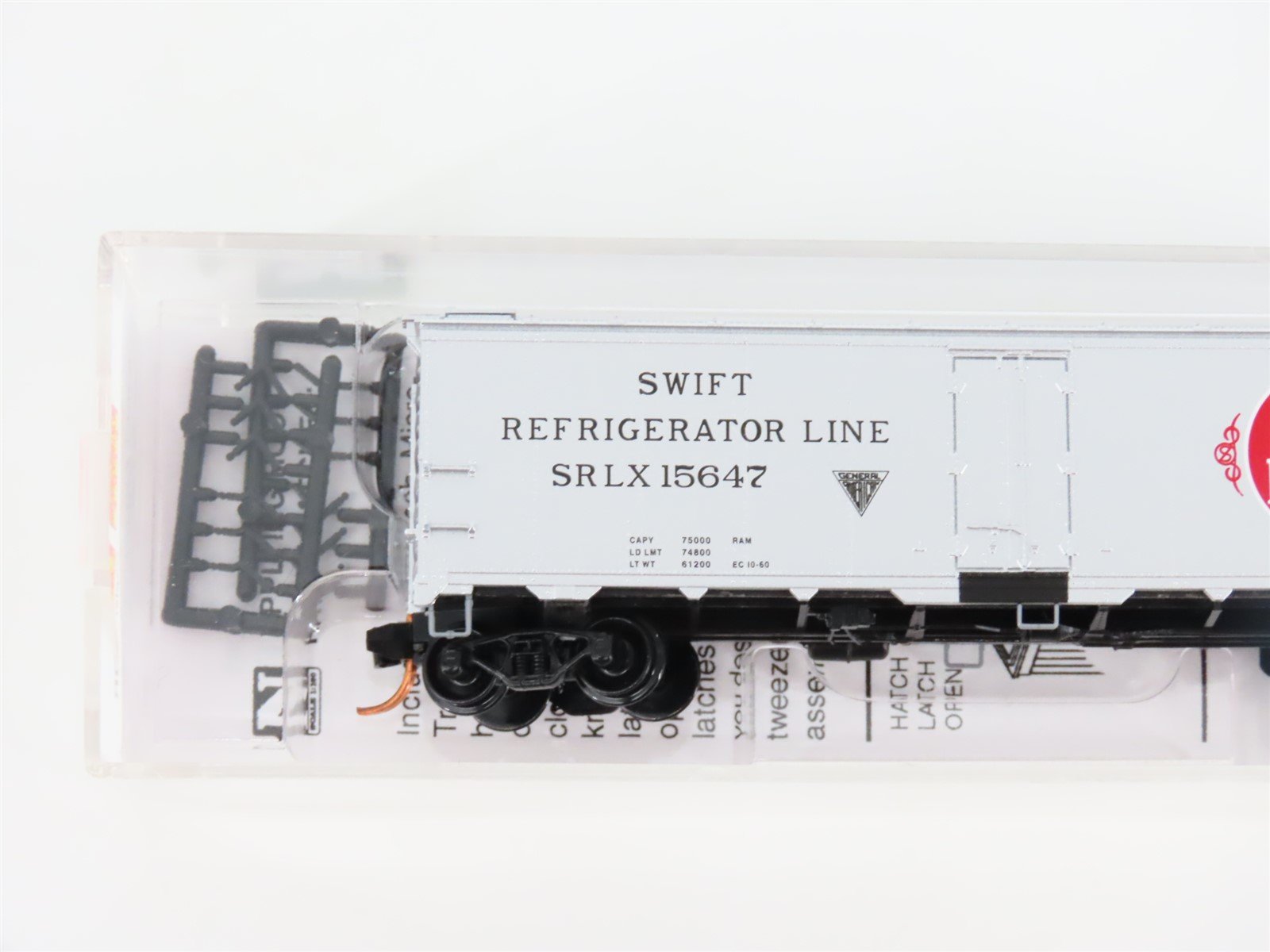 N Scale Micro-Trains MTL 05900150 SRLX Swift Premium 40' Steel Ice Reefer #15647