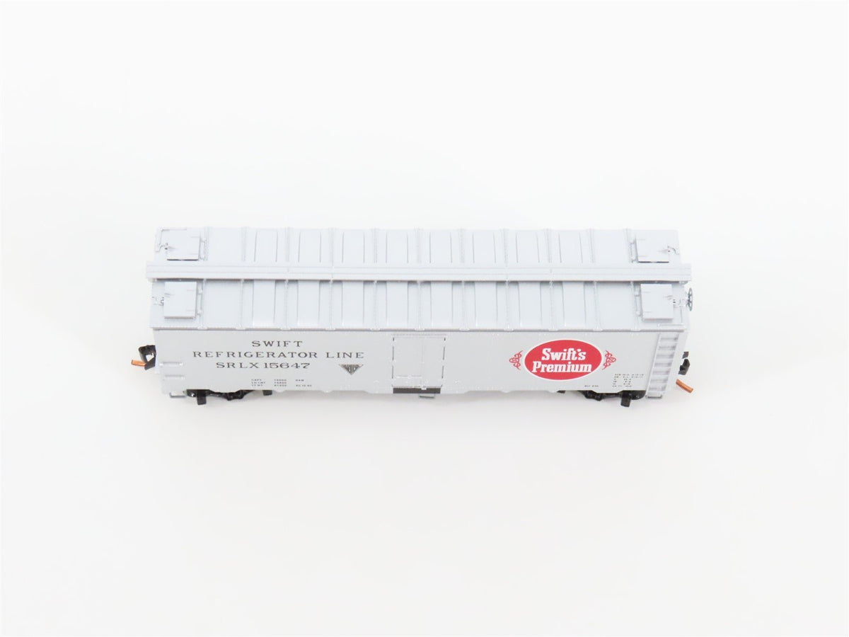 N Scale Micro-Trains MTL 05900150 SRLX Swift Premium 40&#39; Steel Ice Reefer #15647