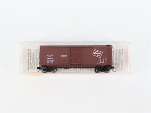 N Scale Micro-Trains MTL 22180 MILW Milwaukee Road 40' Box Car #29960