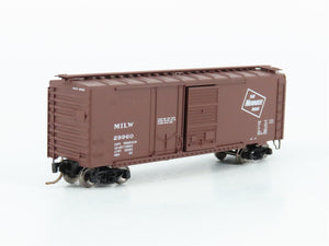 N Scale Micro-Trains MTL 22180 MILW Milwaukee Road 40' Box Car #29960