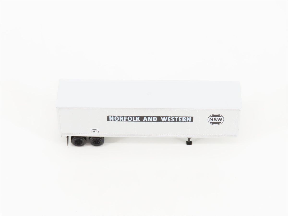 N Scale Micro-Trains MTL 45000030 NWZ Norfolk &amp; Western 40&#39; Trailer #208712