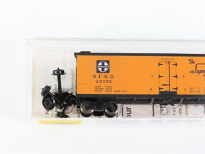 N Scale Micro-Trains MTL 47210 SFRD Santa Fe 40' Wood Reefer #26355