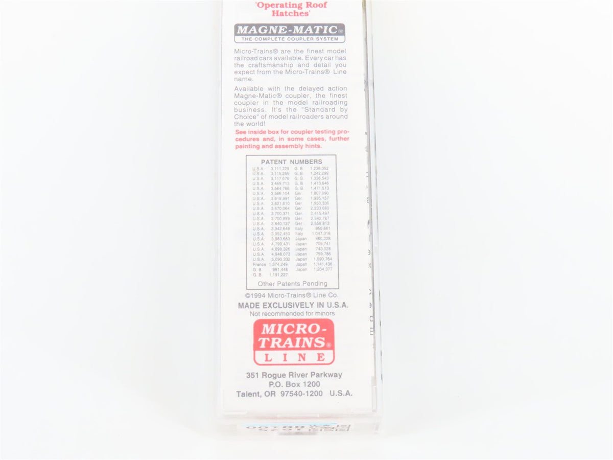 N Scale Micro-Trains MTL 47210 SFRD Santa Fe 40&#39; Wood Reefer #26355