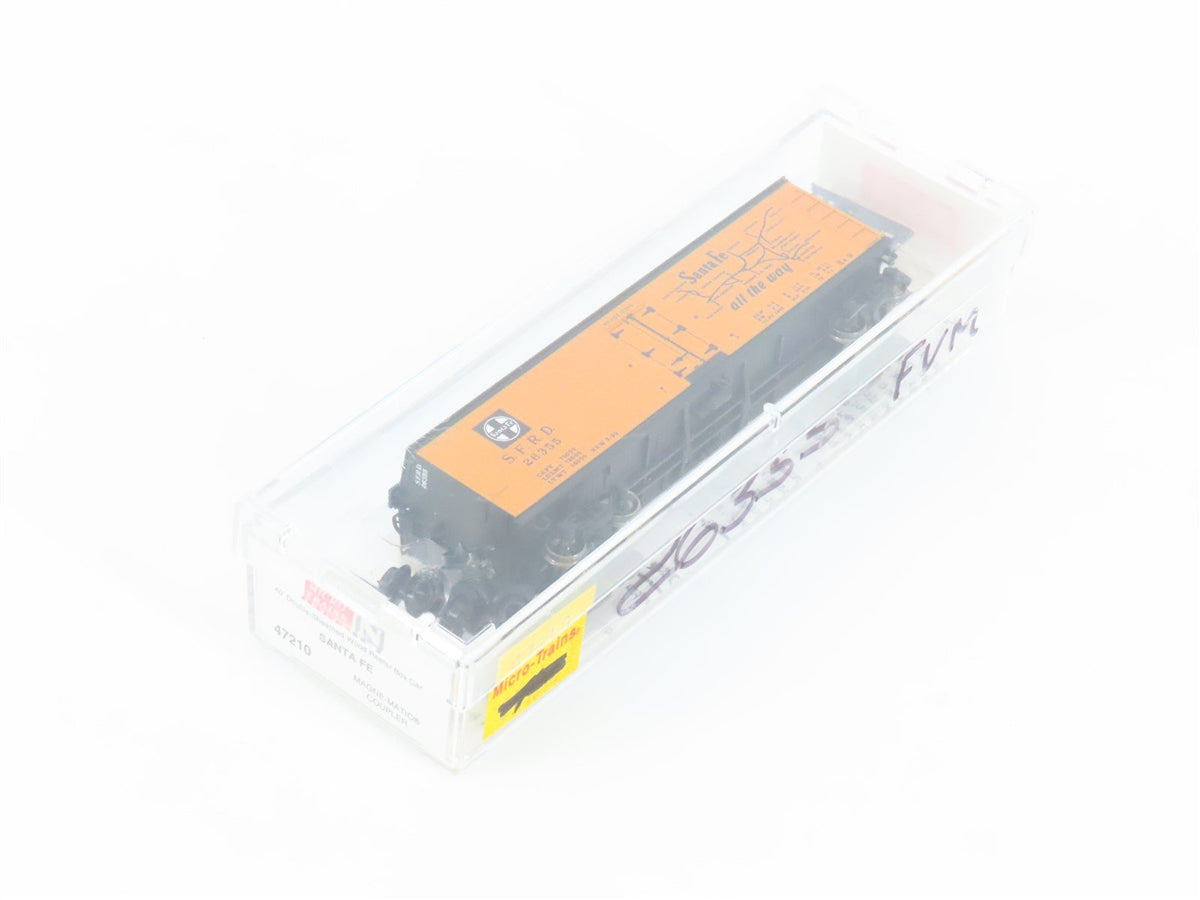 N Scale Micro-Trains MTL 47210 SFRD Santa Fe 40&#39; Wood Reefer #26355