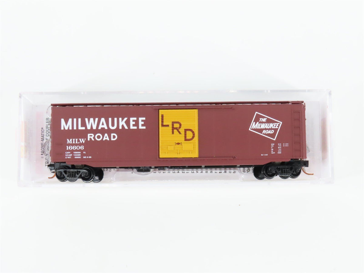 N Scale Micro-Trains MTL 03100380 MILW Milwaukee Road 50&#39; Box Car #16606