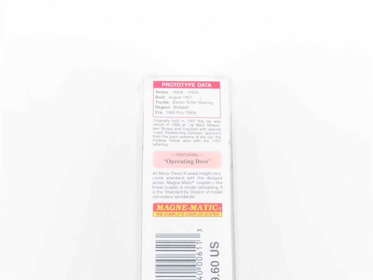 N Scale Micro-Trains MTL 03100380 MILW Milwaukee Road 50&#39; Box Car #16606