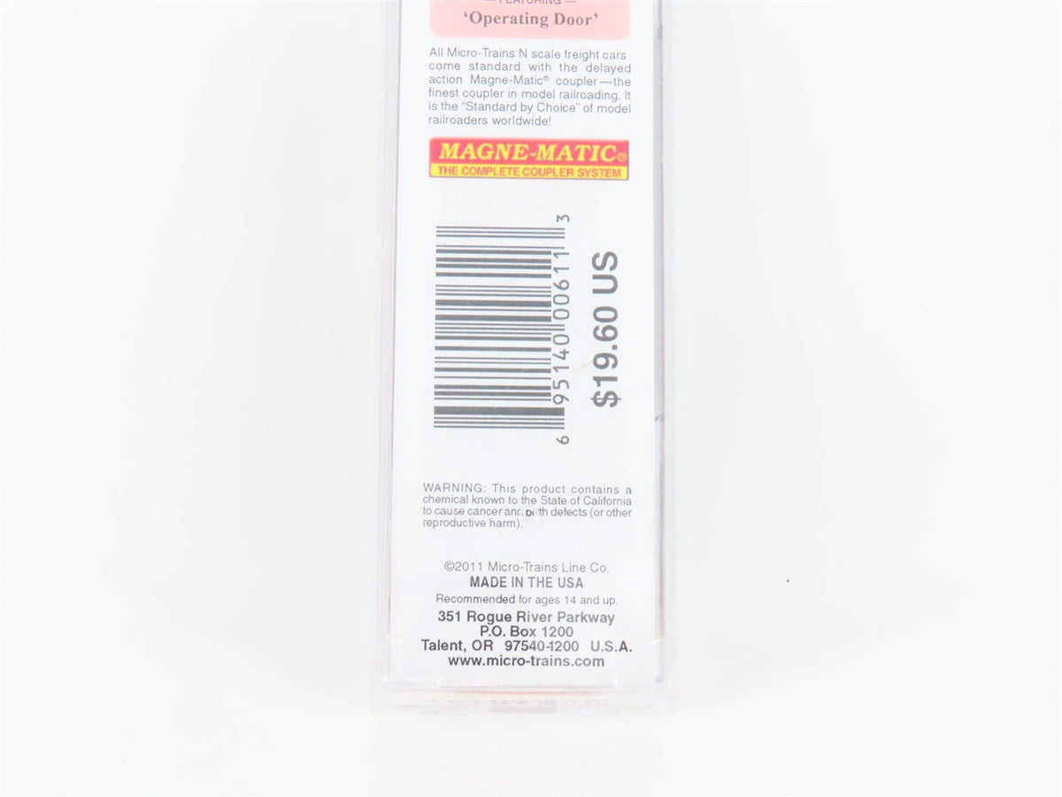 N Scale Micro-Trains MTL 03100380 MILW Milwaukee Road 50&#39; Box Car #16606