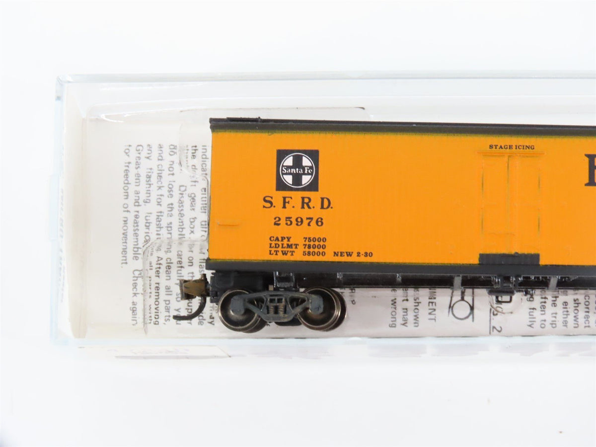 N Scale Kadee Micro-Trains MTL 47240 SFRD Santa Fe El Capitan Reefer #25976