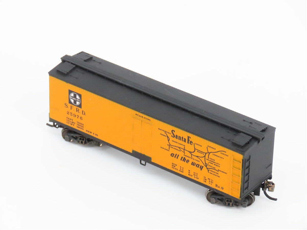 N Scale Kadee Micro-Trains MTL 47240 SFRD Santa Fe El Capitan Reefer #25976