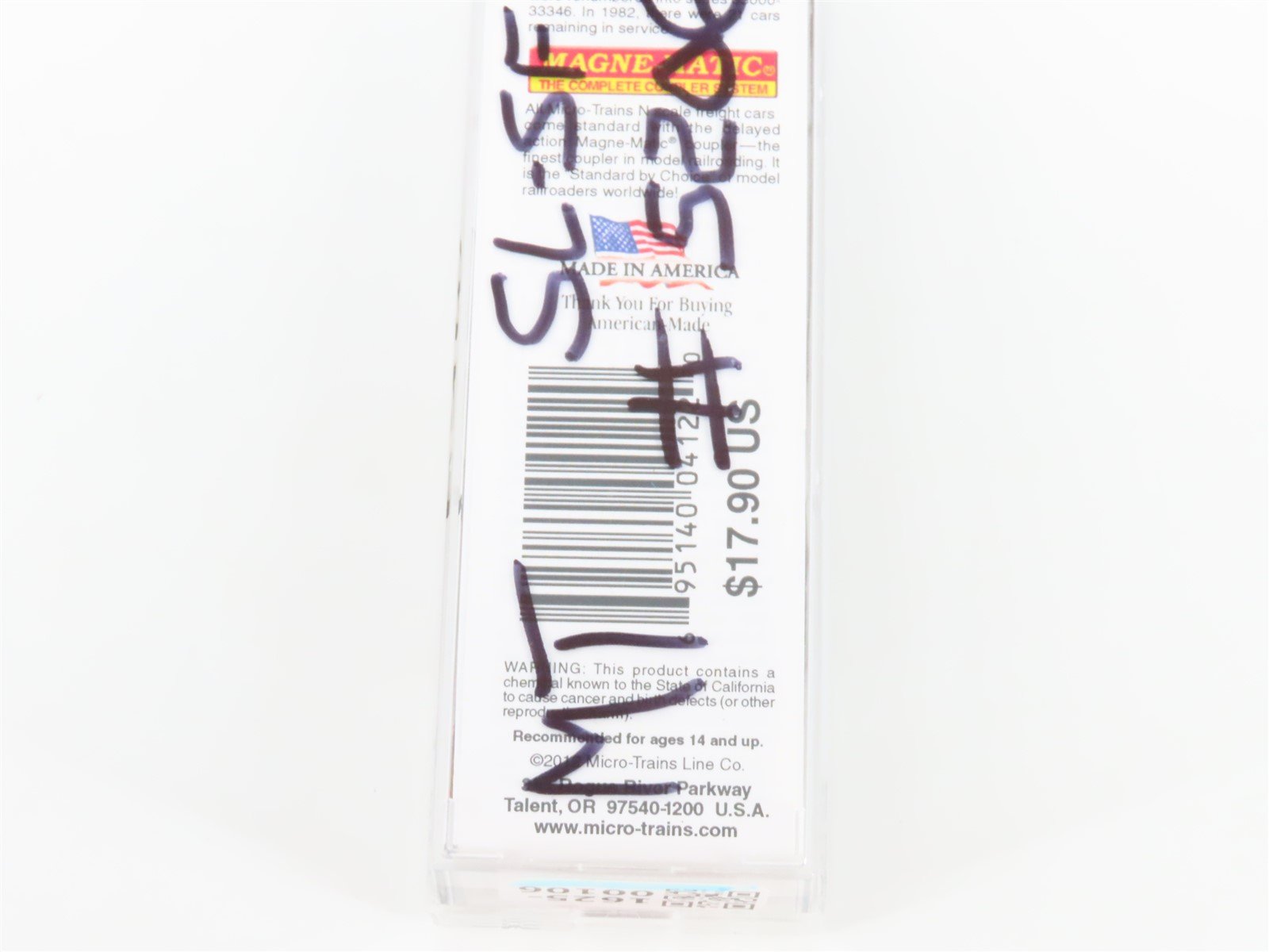 N Scale Micro-Trains MTL 03500150 N&W Norfolk & Western 40' Stock Car #33033