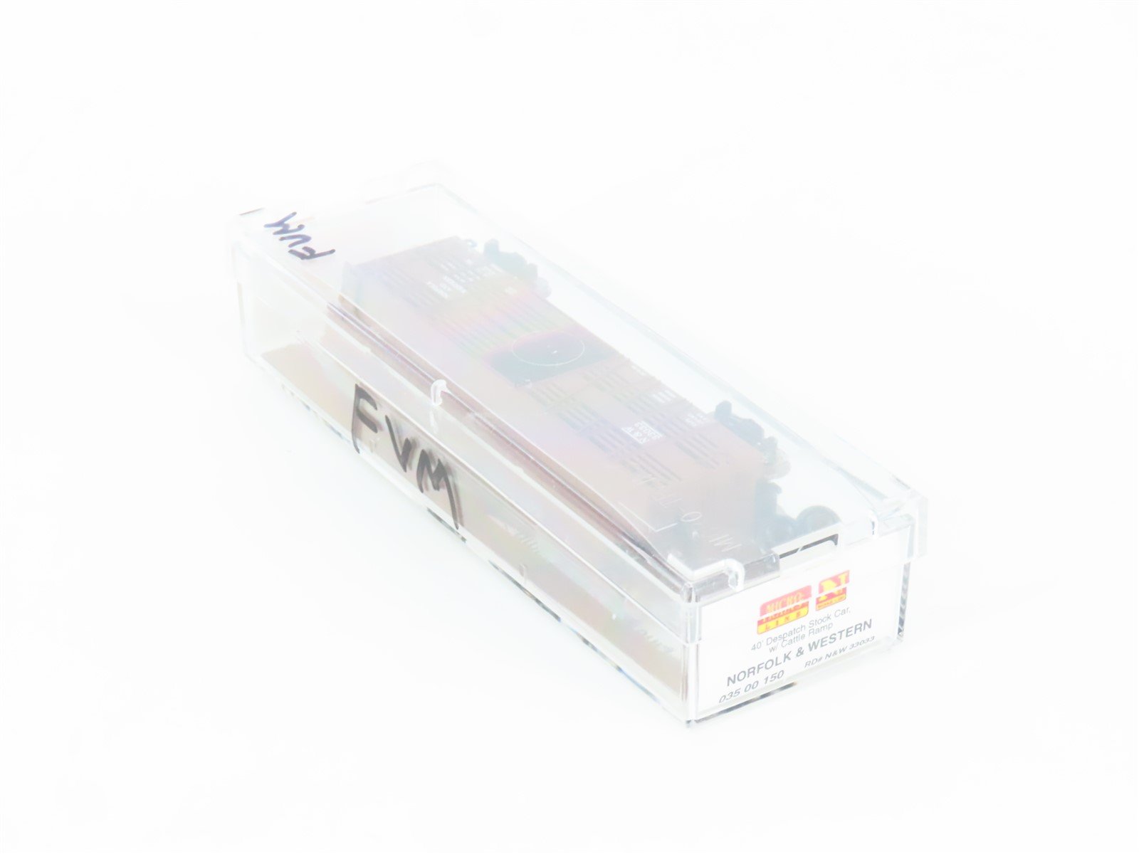 N Scale Micro-Trains MTL 03500150 N&W Norfolk & Western 40' Stock Car #33033