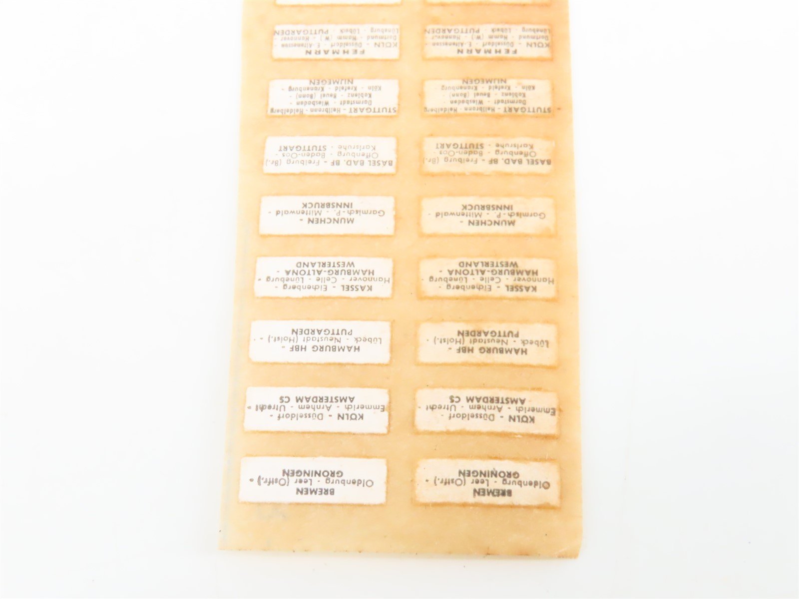 LOT of 3 HO Scale Fleischmann SNCB (Belgium), DB (German) Passenger Cars