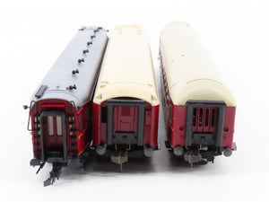 LOT of 3 HO Scale Fleischmann Roco DSG German Passenger Cars