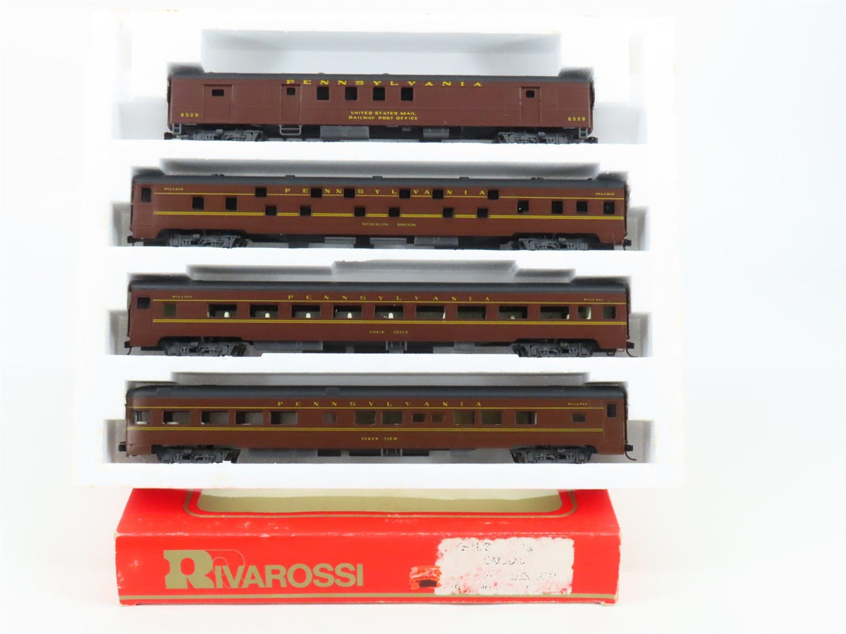 HO Scale Rivarossi 6959 1930s PRR Pennsylvania Passenger Car Set B