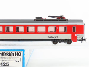 HO Scale Marklin 4125 SBB CFF FFS Swiss Express Dining Passenger Car #8873001