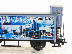 HO Scale Marklin Info-Tage 2001 Box Car w/ Brakeman's Cab