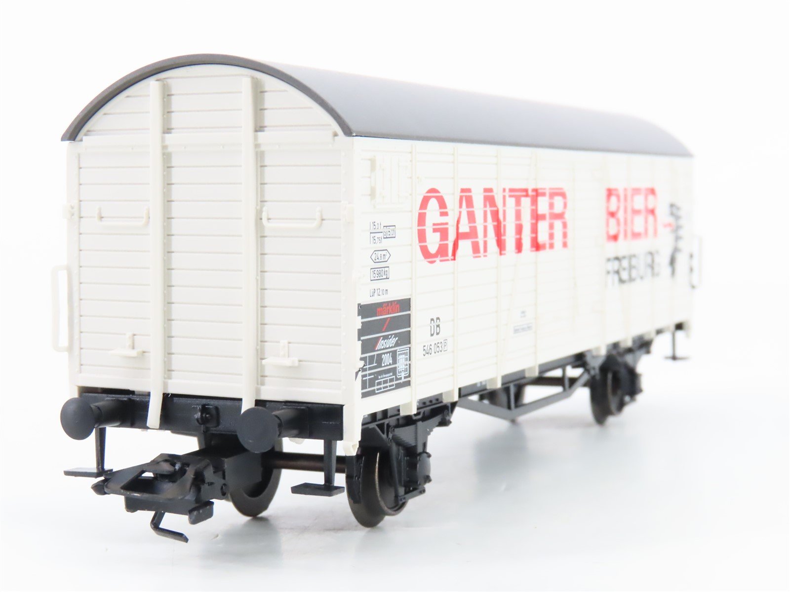 HO Scale Marklin 46201 Jahreswagen 2004 Ganter Bier Box Car #546053