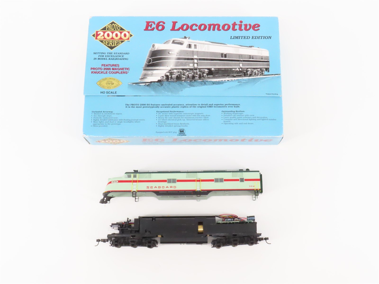 HO Scale Proto 2000 23212 SAL Seaboard Air Line EMD E6A Diesel #3014 - DCC Ready