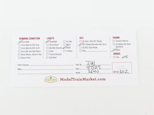 HO Scale Proto 2000 23212 SAL Seaboard Air Line EMD E6A Diesel #3014 - DCC Ready