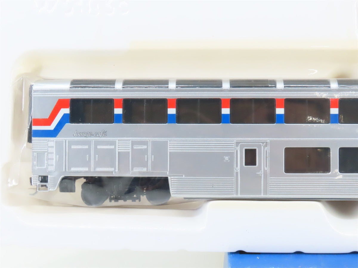 HO Walthers 932-6192 AMTK Amtrak Phase III Superliner I Lounge Passenger