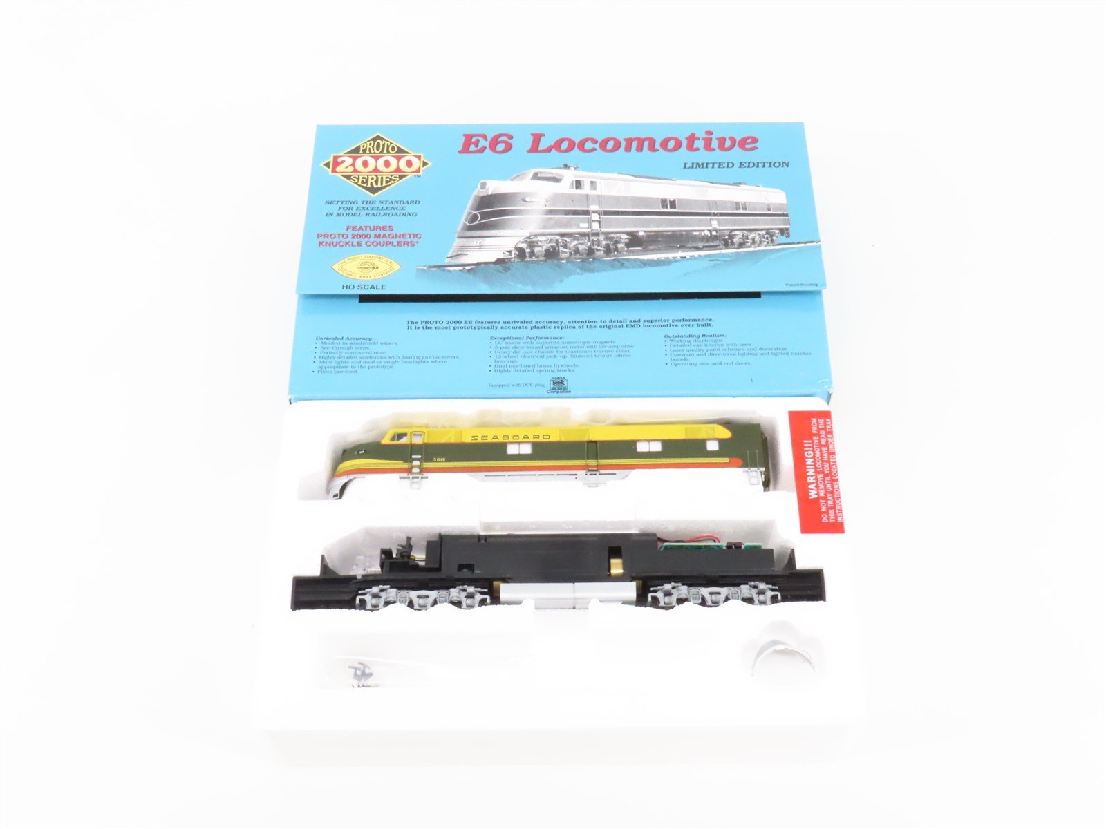 HO Scale Proto 2000 23234 SAL Seaboard Air Line EMD E6A Diesel #3015 - DCC Ready