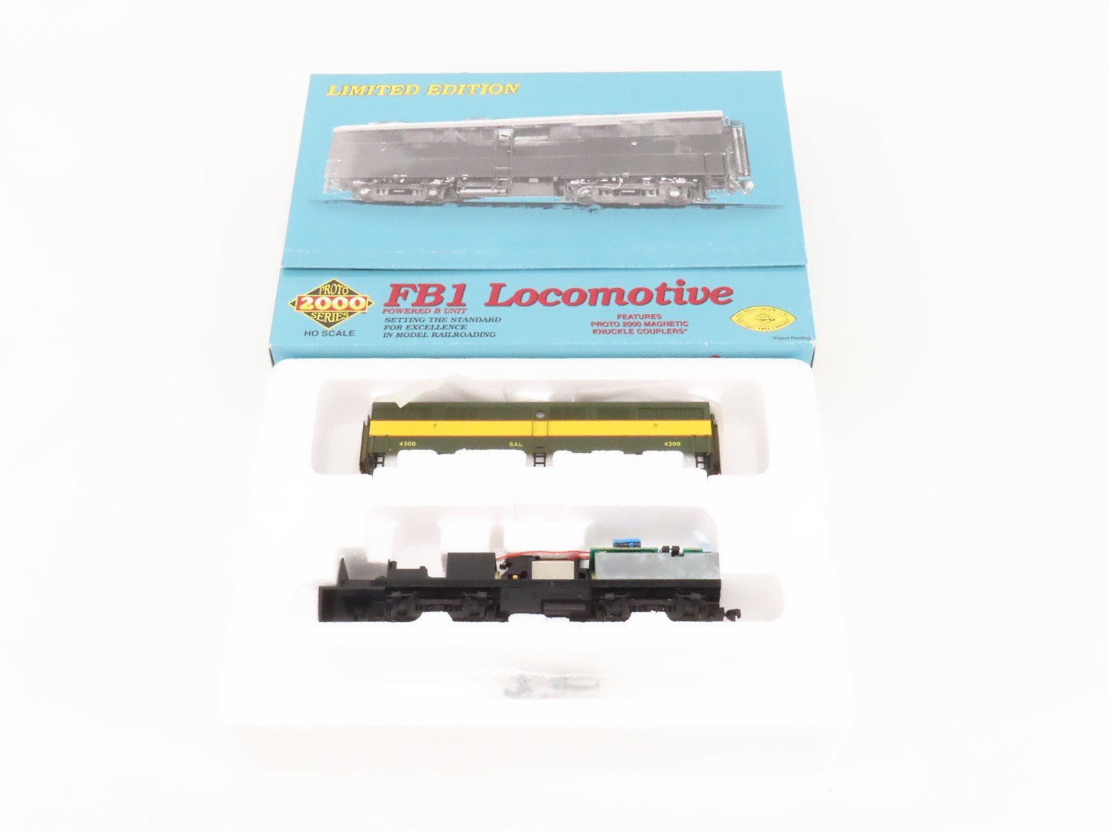 HO Scale Proto 2000 SAL Seaboard Air Line ALCO FB1 Diesel #4300 - BAD GEARS