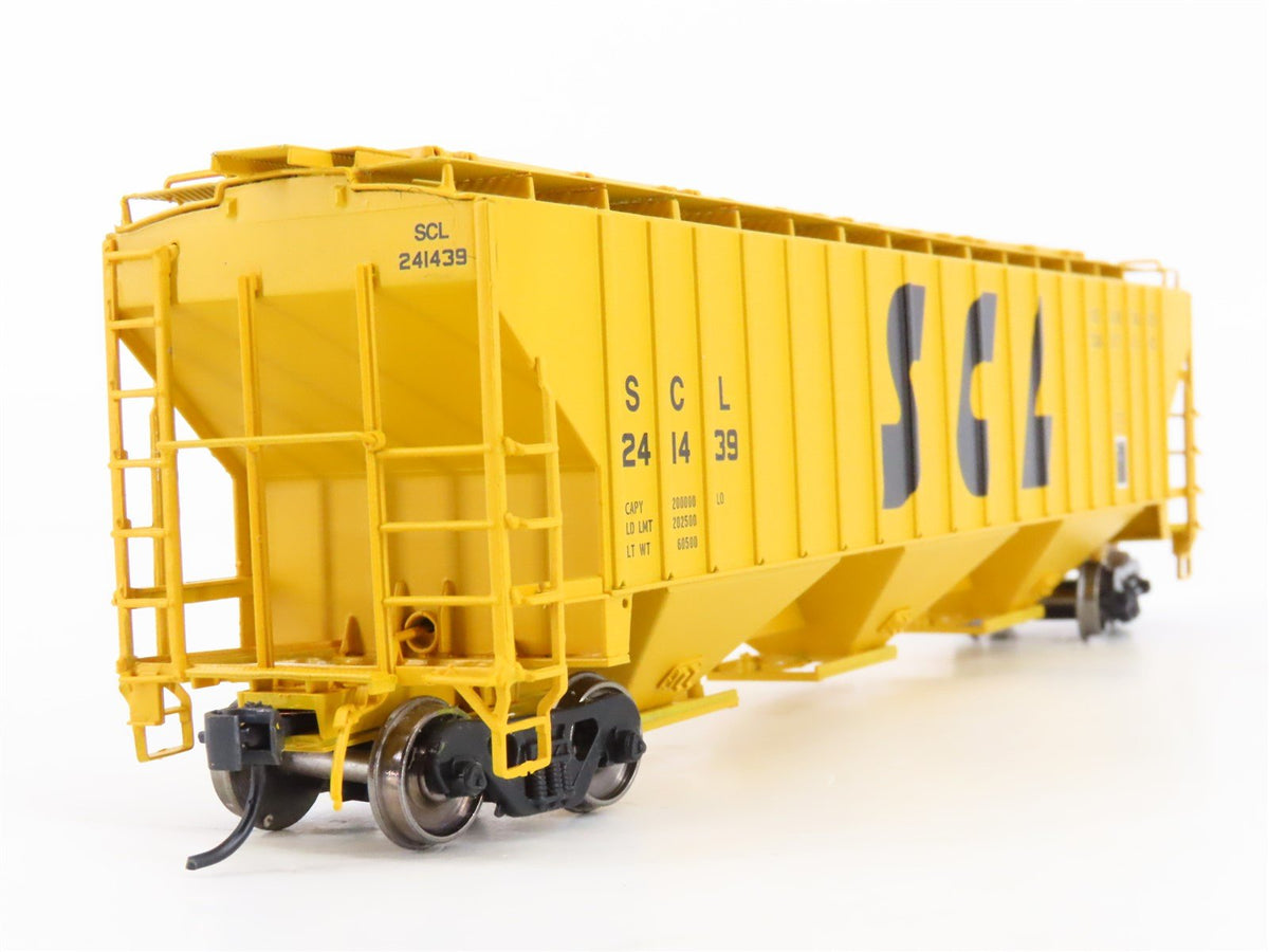 HO Scale InterMountain 45380-02 SCL Seaboard Coast Line 3-Bay Hopper #241439